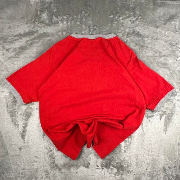 Vintage 2001 MLB St. louis Cardinals Image-wear Red/Grey Retro Logo T-shirt M-L - Picture 2 of 7